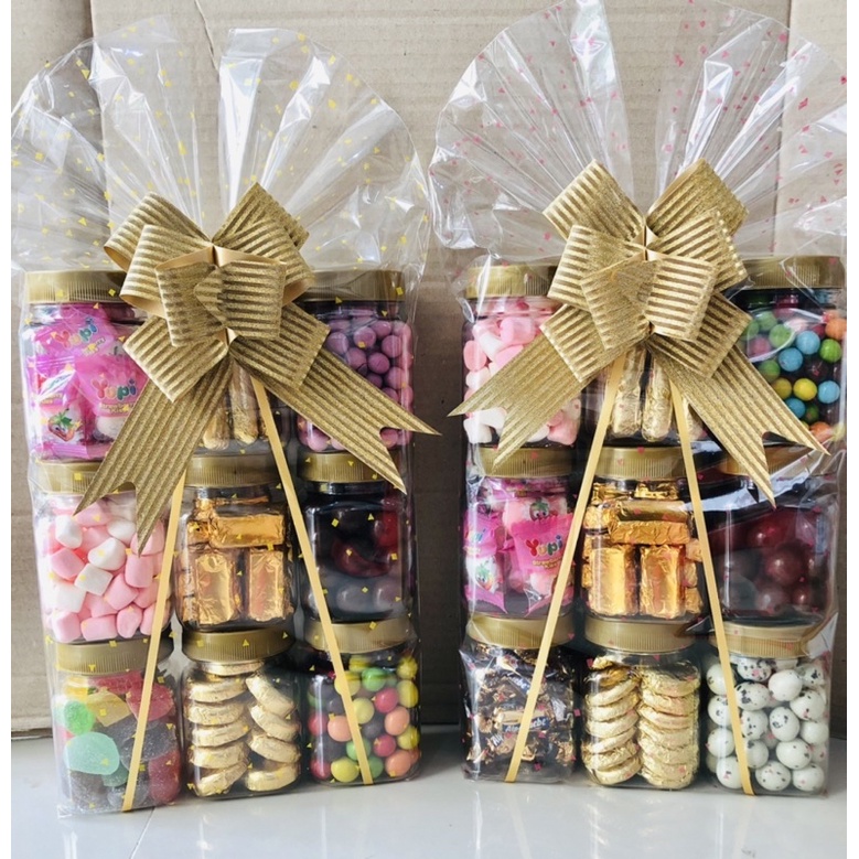 

Parcel Lebaran Natal Imlek Bayi Murah Coklat 9 Toples