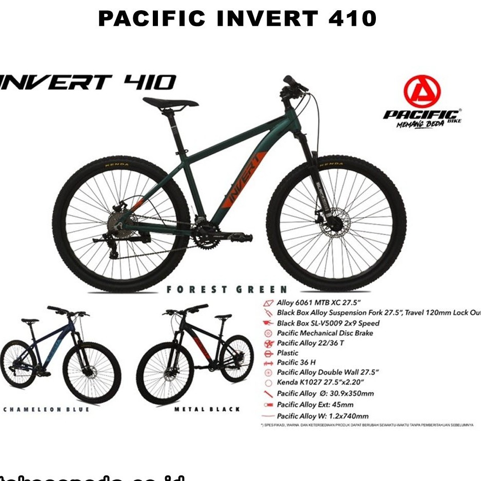 SEPEDA MTB 27.5 INCH PACIFIC INVERT 410