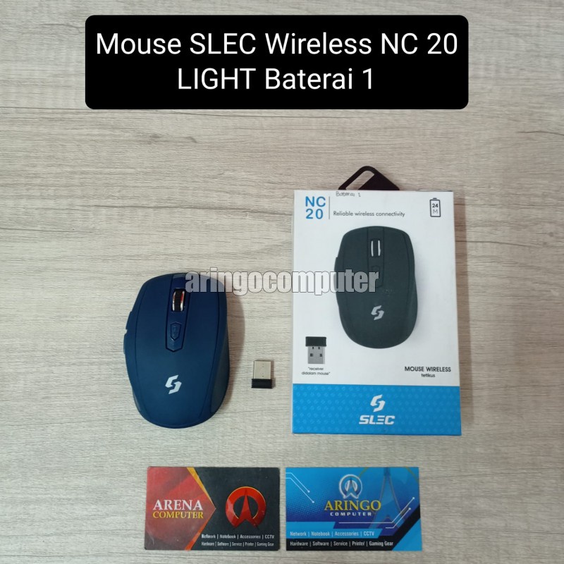 Mouse General Slec Wireless NC 20 LIGHT Baterai 1