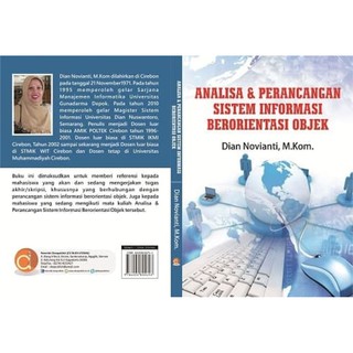 Jual Buku Analisa & Perancangan Sistem Informasi Berorientasi Objek ...