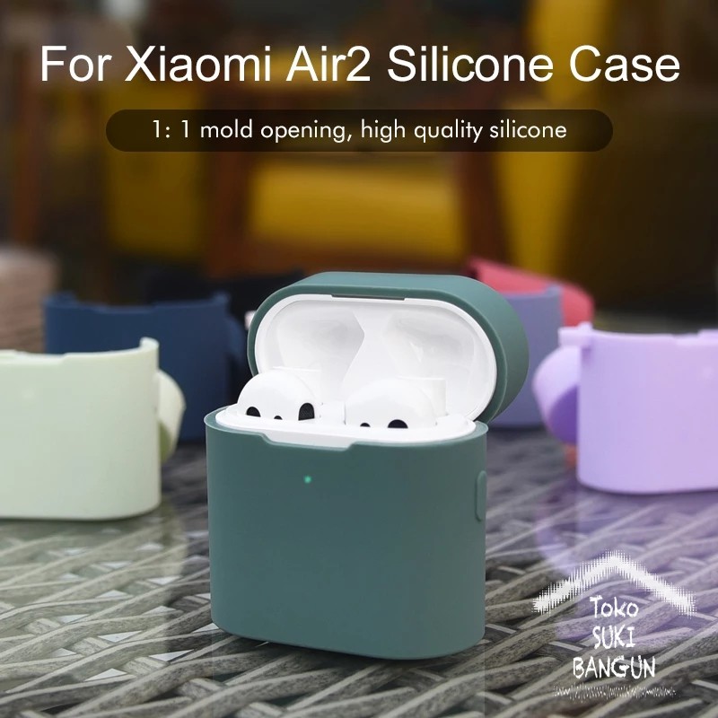 Casing Xiaomi Mi AirDots Air Pro 2 TWS Wireless Case Rubber Silicone