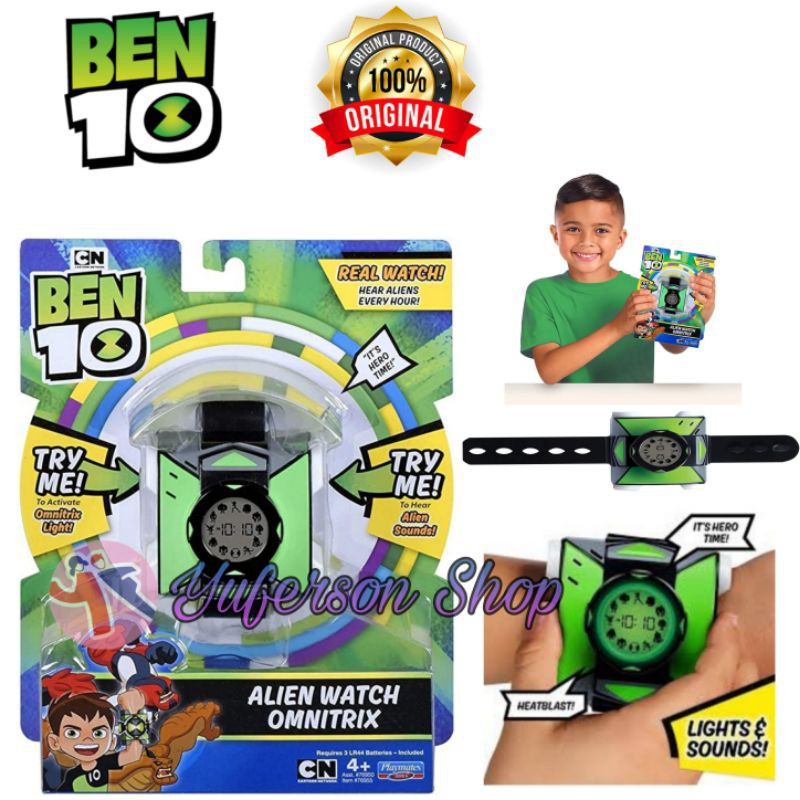 Ben 10 Alien Watch Omnitrix/ Jam Tangan Ben 10 Real Watch