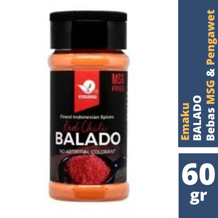 

Bumbu Masak / Tabur rasa Balado NO MSG - 60 gr