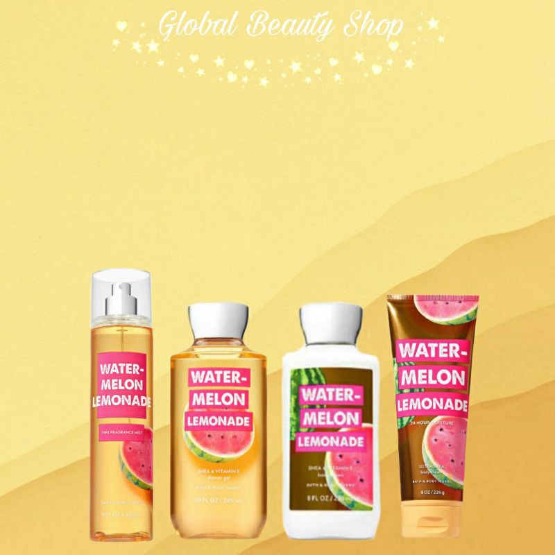 WATERMELON LEMONADE -  Bath and Body Works BBW