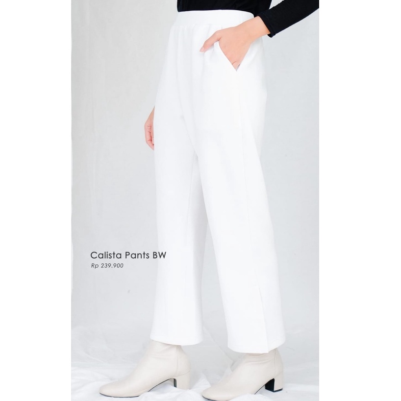 MECCANISM - CALISTA PANTS BROKEN WHITE