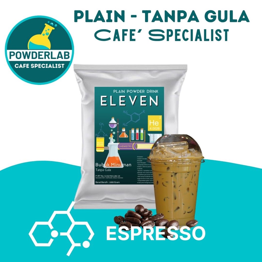 

Bubuk Minuman aneka rasa ESPRESSO 1kg PLAIN tanpa gula - Bubuk ESPRESSO - ESPRESSO Powder