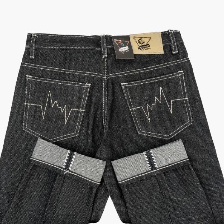 Mbo31au22ᴬ– DENIM SELVEDGE/SELVEDGE DENIM ACCENT 15 OZ/KONVEKSI SELVEDGE