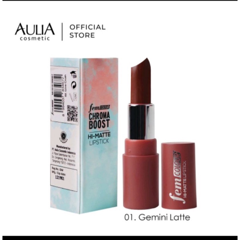 Fem colour chroma boost HI-MATTE lipstik