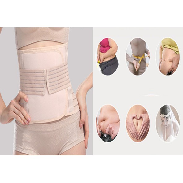 Korset Pelangsing Perut Pasca Melahirkan FREE SIZE Bisa Atur Ukuran / Korset Maternity