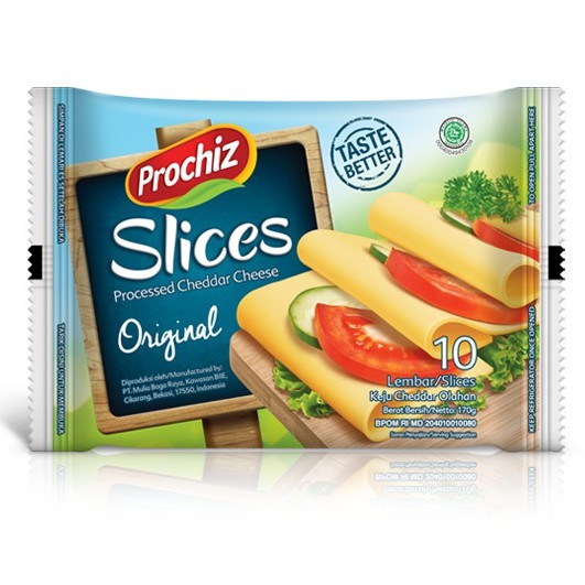

PROCHIZ CHEDDAR 10 SLICES 170gr
