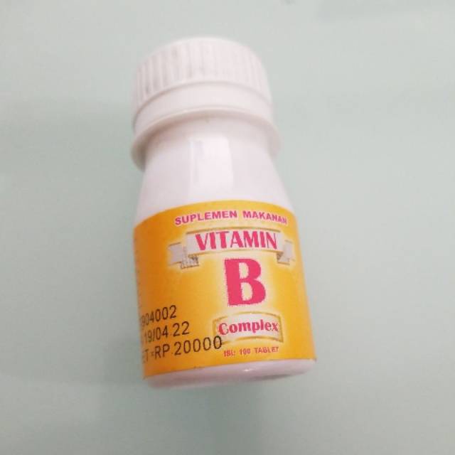 Vitamin b complex isi 100 kaleng