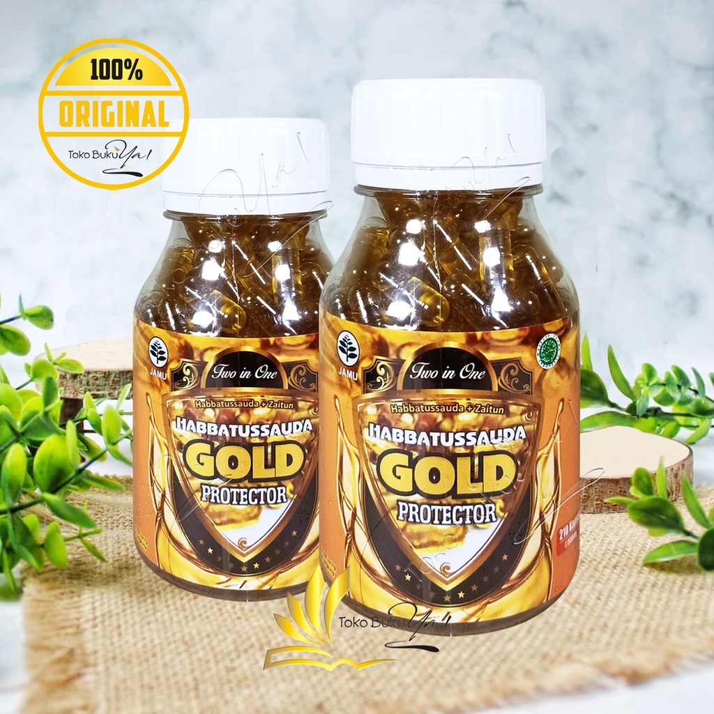 Habbatussauda Gold Protector 2in1 Isi 210 Kapsul