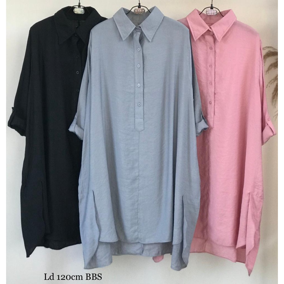 LONG TUNIK POLOS IMPORT BBS