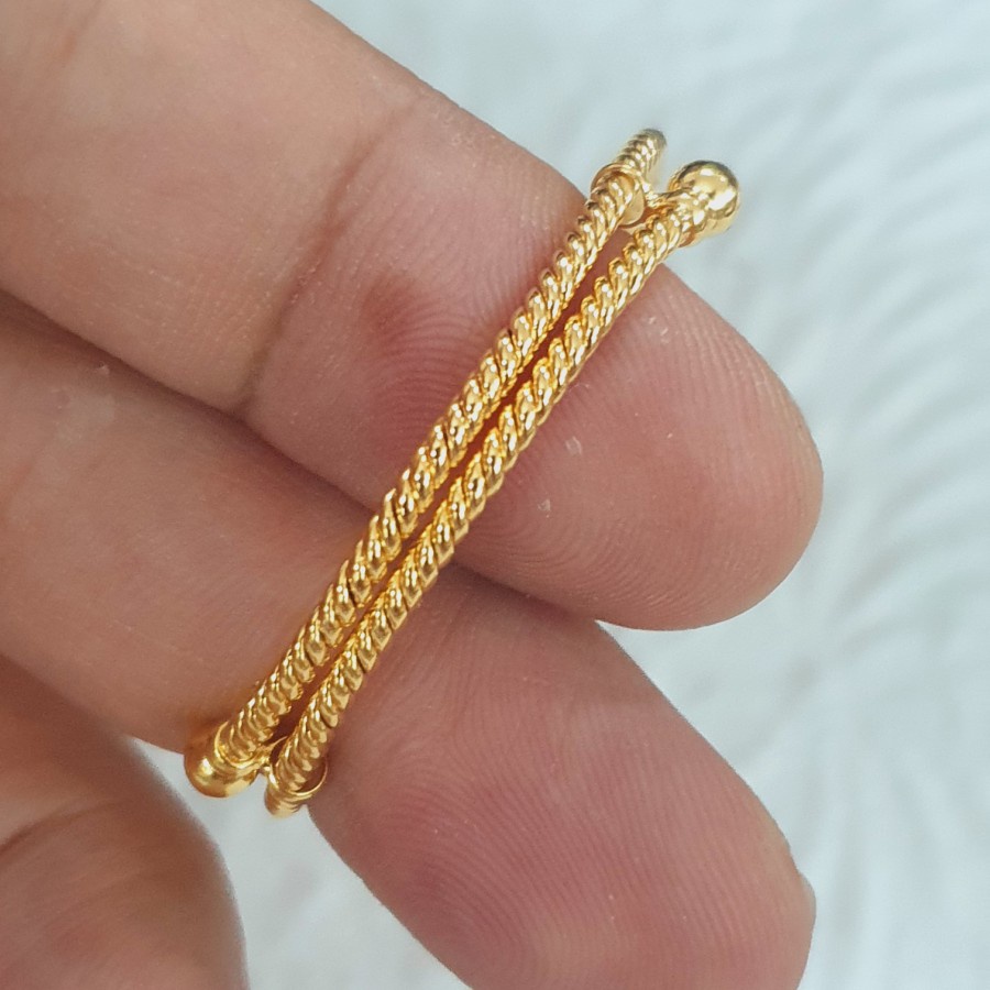 gelang plintir baby emas 70% 700 70 %