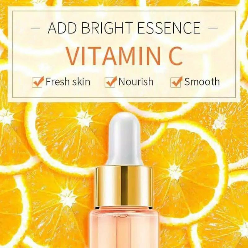 [BISA COD] LAIKOU Serum Vitamin C Essence Berpijar Mengurangi Kulit Kusam Memudarkan Kehitaman