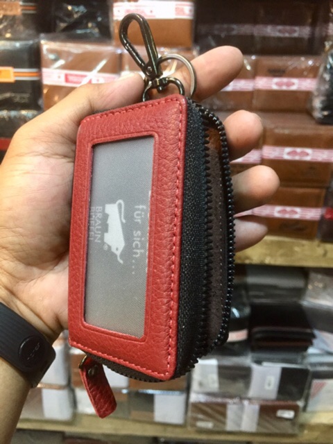 [[antonHilmanto]] dompet gantungan kunci pria res ful bahan kulit asli #dompetkunci #keyholder