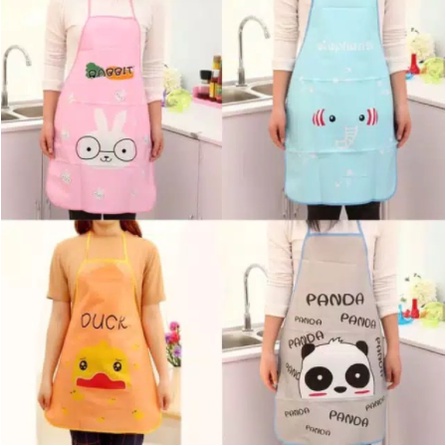 [ ABJ ] Celemek Dapur Waterproof Celemek Apron