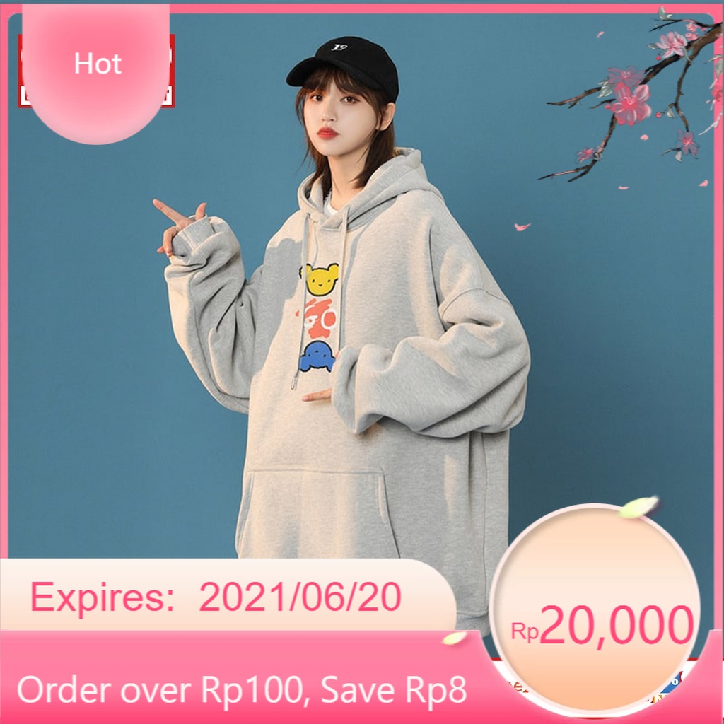 Jaket hodie wanita simpel sweater hudie wanita outdoor jaket hoodie wanita korea jacket hoodie perem