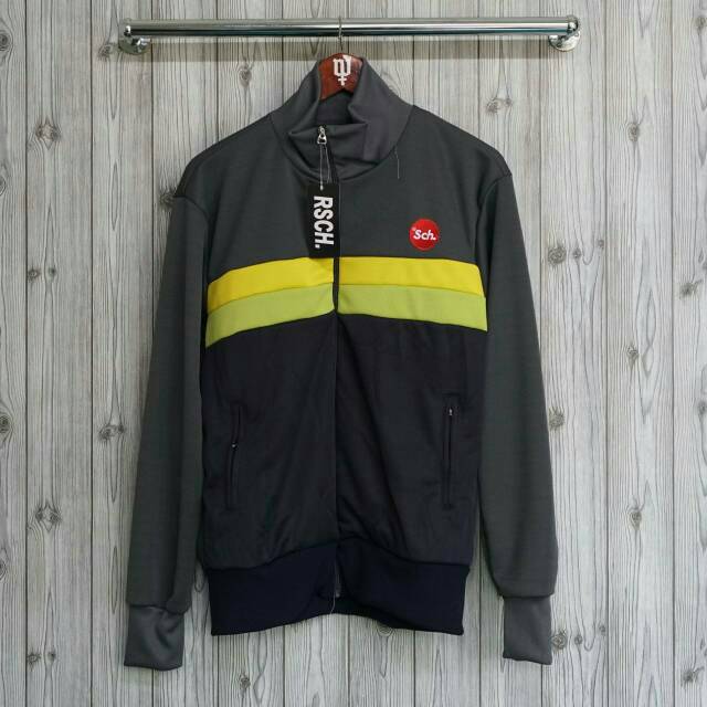 Jaket Pria Tractop Navy, hitam, merah