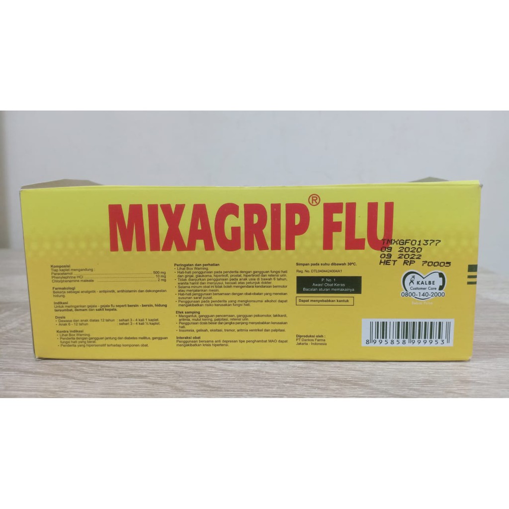 MIXAGRIP FLU 4 KAPLET