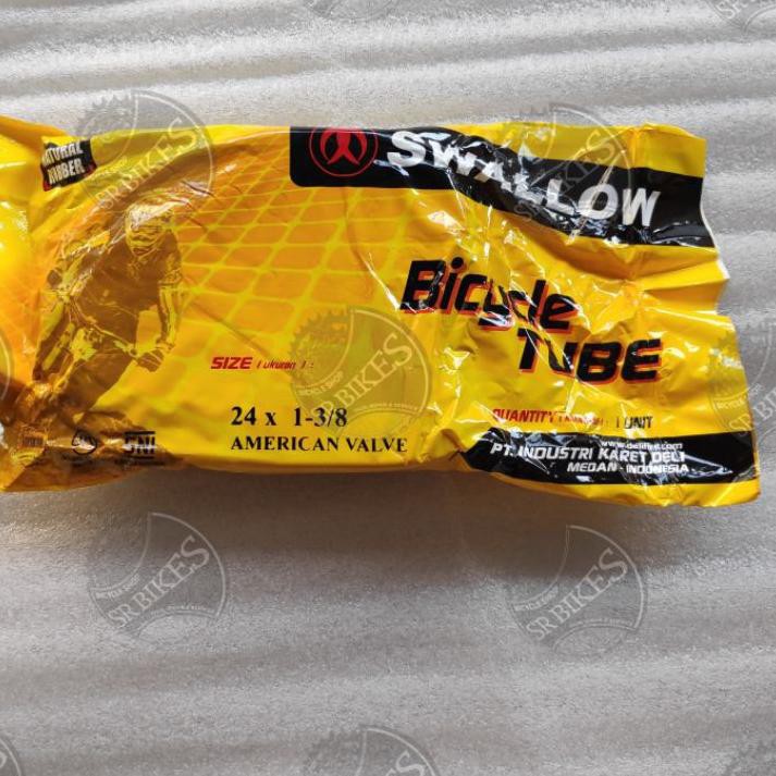 COD Ban Dalam 24 x 1 3/8 / 26 x 1.00 / 26 x 1.15 / 26 x 1.25 Sepeda Mini MTB. AV PENTIL MOTOR. SWALL