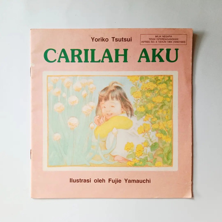 Buku Anak - Carilah Aku (Yoriko Tsutsui)