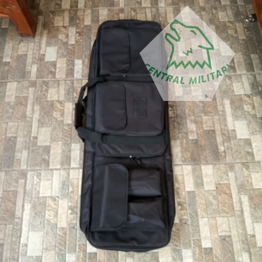 Gun Bag Isi 2 Unit - Tempat Senjata - Gunbag 2 Kompartemen 1smg v2- Aksesoris Menembak