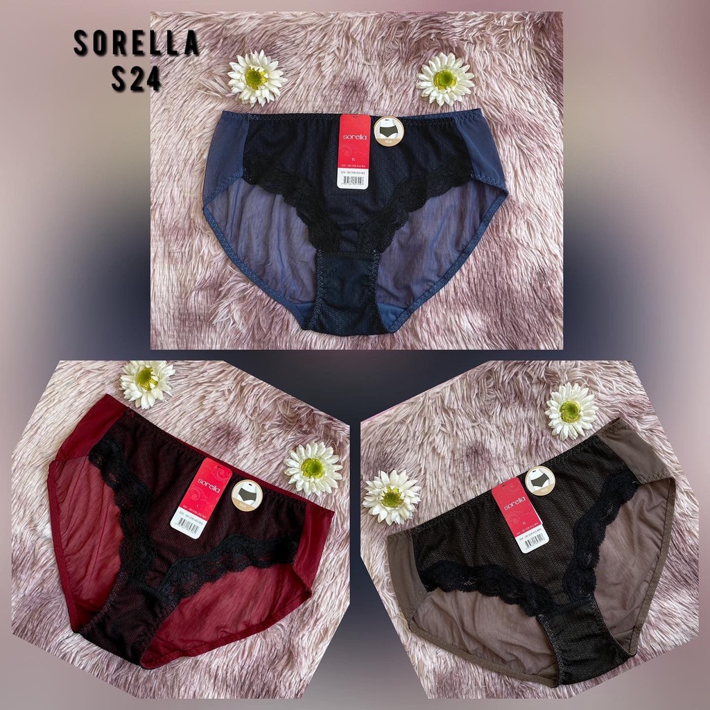 SORELLA PANTY FULL LACE MIDI SIZE L XL TERBARU