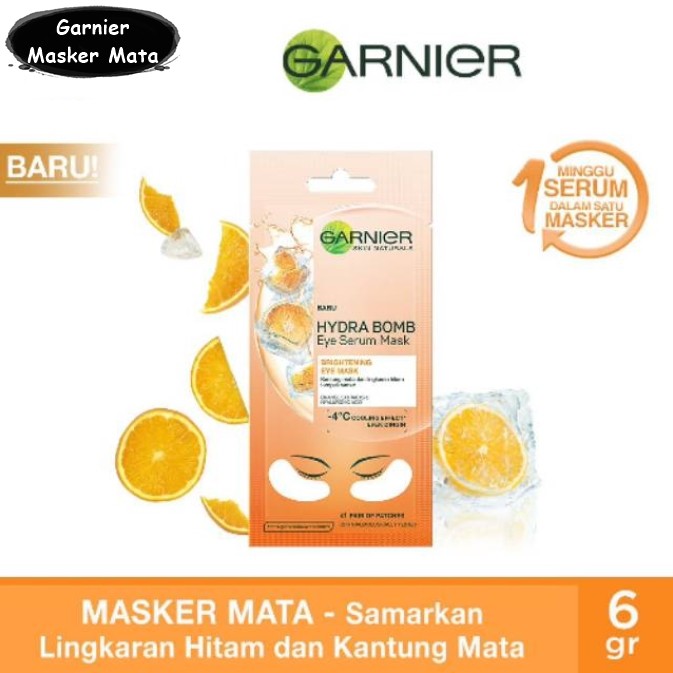 GARNIER HYDRA BOMB EYE SERUM MASK ORANGE 6GR