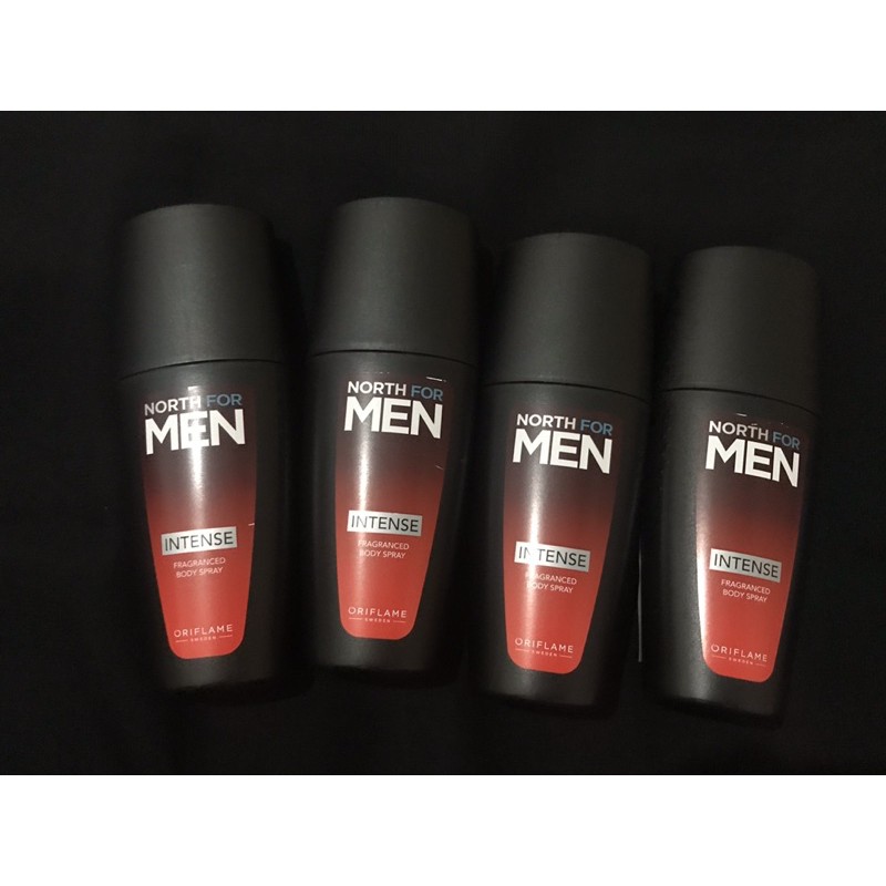 North For Men Intense Fragranced Body Spray Oriflame 100ml / body mist/ parfum elegan