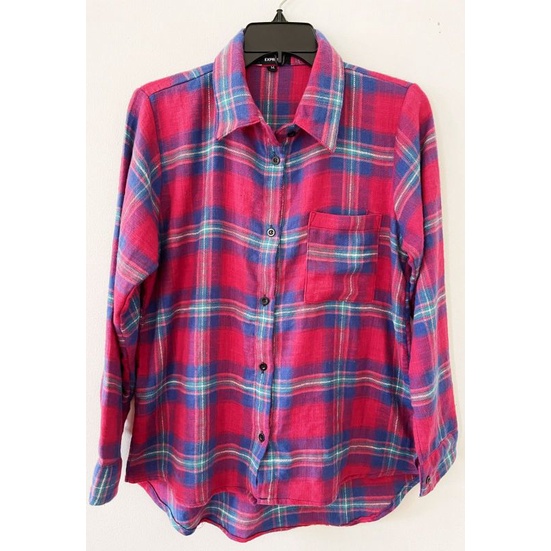 Express flanel plaid shirt