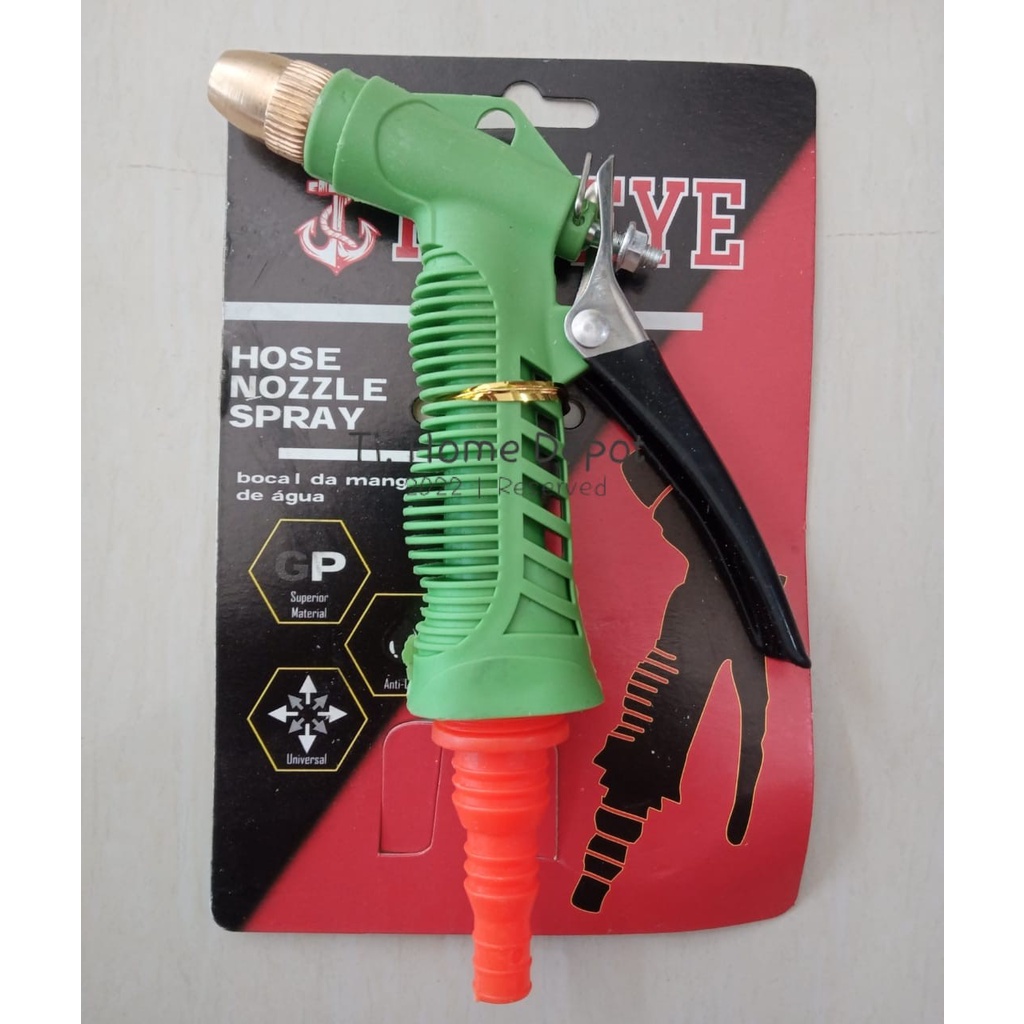 Semprotan Air POPEYE Semprotan Taman Kepala Kuningan Hose Nozzle Spray Popeye