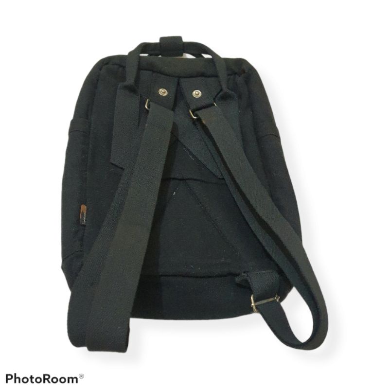 Preloved Barang Pribadi Tas Ransel Laptop Daypack Multifungsi Esgotado Boxo Primeiro Black