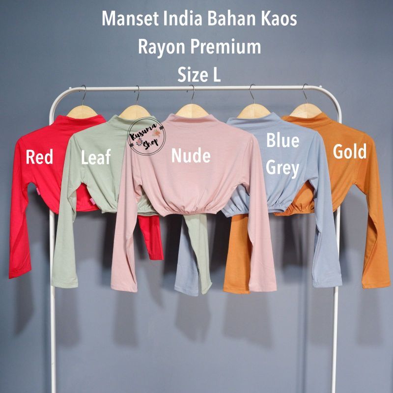 MANSET INDIA BAHAN RAYON SUPER ORI SIZE L