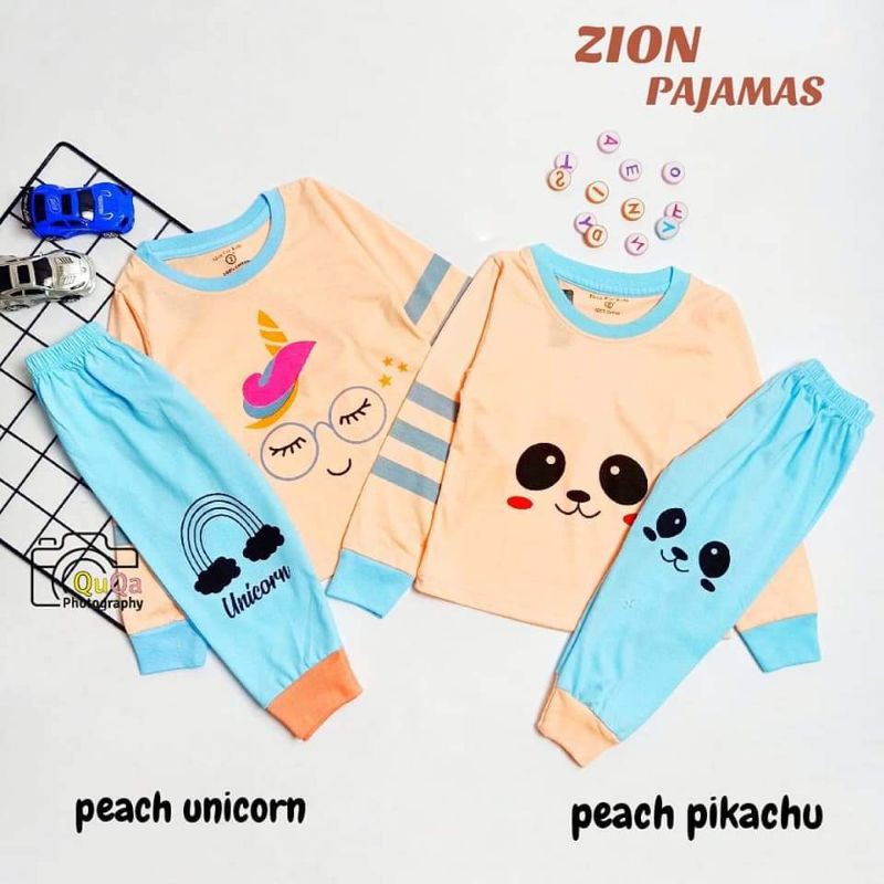 Piyama Kaos NICE FOR KIDS 1-8 TAHUN