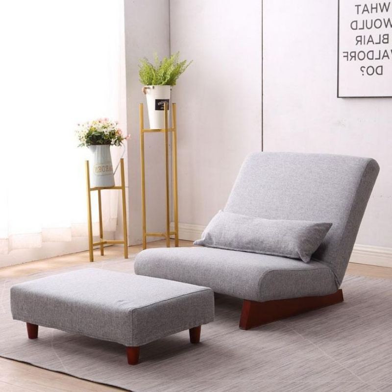 Kursi Single Sofa Single Sofa Santai Kursi Tamu Jepang Roshito