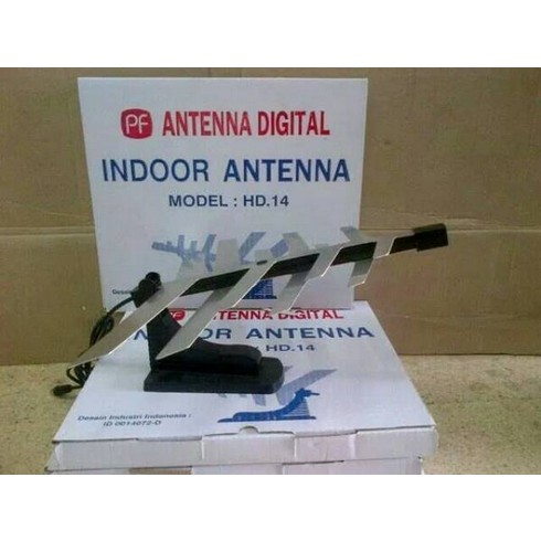 ANTENA /ANTENNA TV DIGITAL DALAM INDOOR MODEL PF HD.14 HD14 HD-14