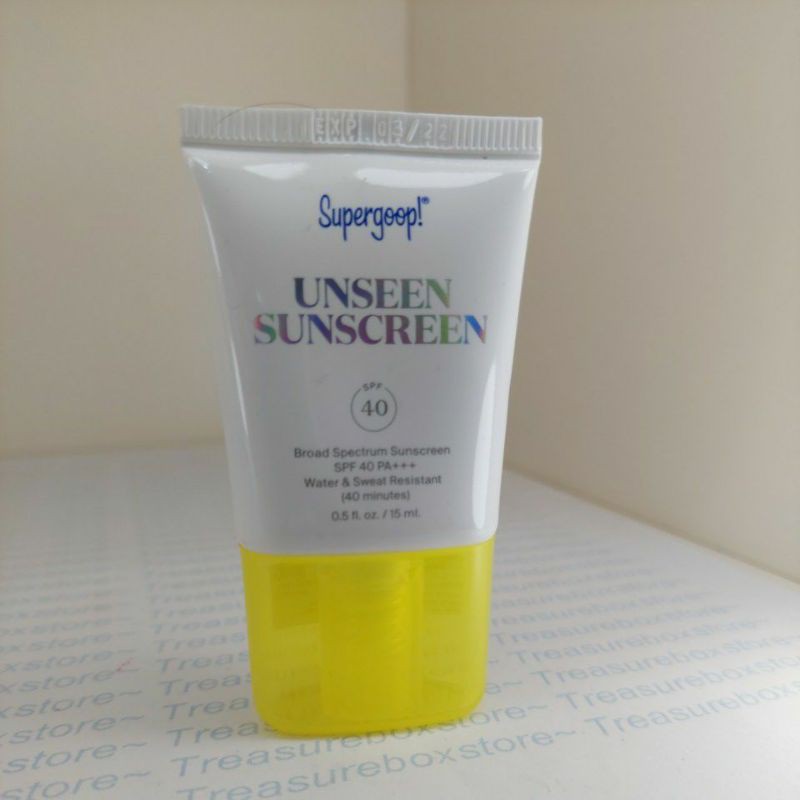 Jual SUPERGOOP! Unseen Sunscreen SPF40 5ml / 10ml / 15ml / 50ml