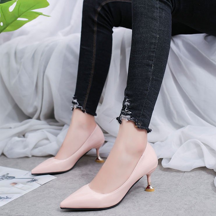 RYS - Lady Cone Sepatu Hak Elegan Pesta/Kantoran - Ori Import