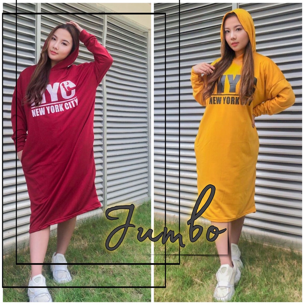 VS GG  - TUNIK HOODIE JUMBO YORK CITY - fashion muslin - fashion wanita muslim