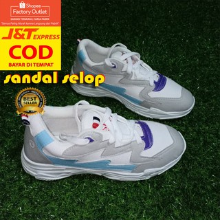  Sepatu  wanita sneakers kets  cewek gfh620 fashion korea  