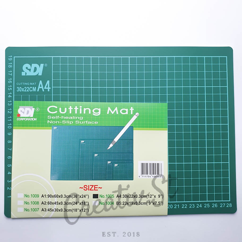 

SDI Cutting Mat A4 + Pen Cutter / Precision Cutter