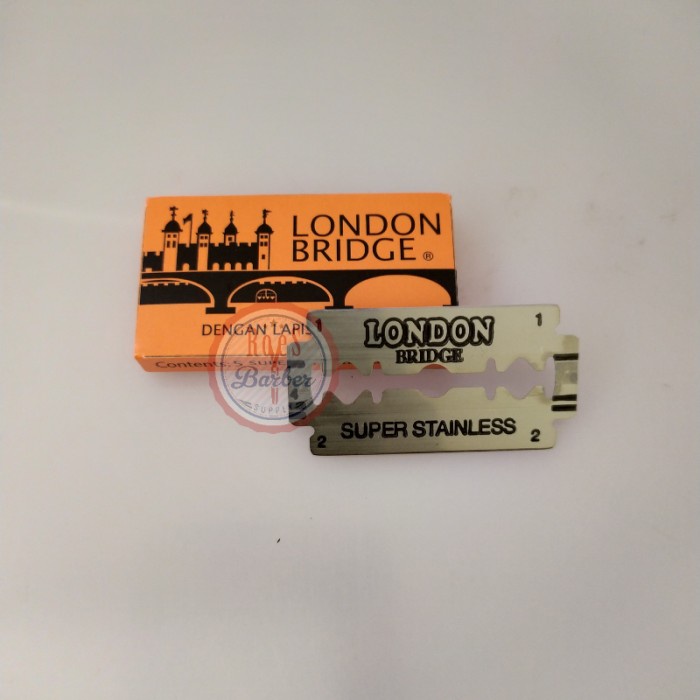 774tgre Silet Cukur London Bridge Original Untuk Barbershop Dan Pangkas Rambut Fr50F1R