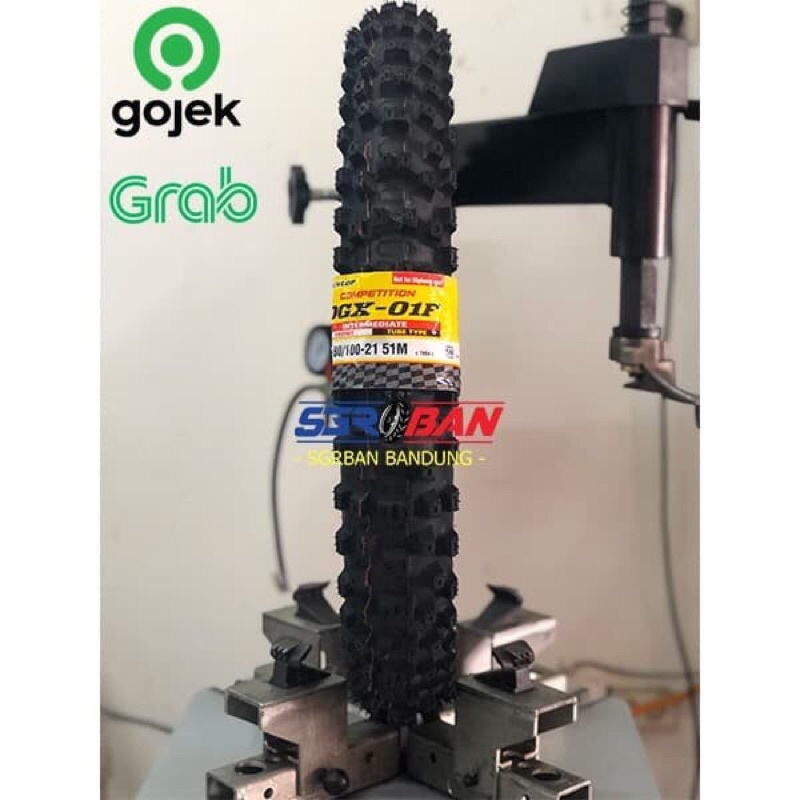 BAN DUNLOP DGX-01 FRONT 80/100-21 BAN CROSS KLX CRF BAN CROSS DUNLOP