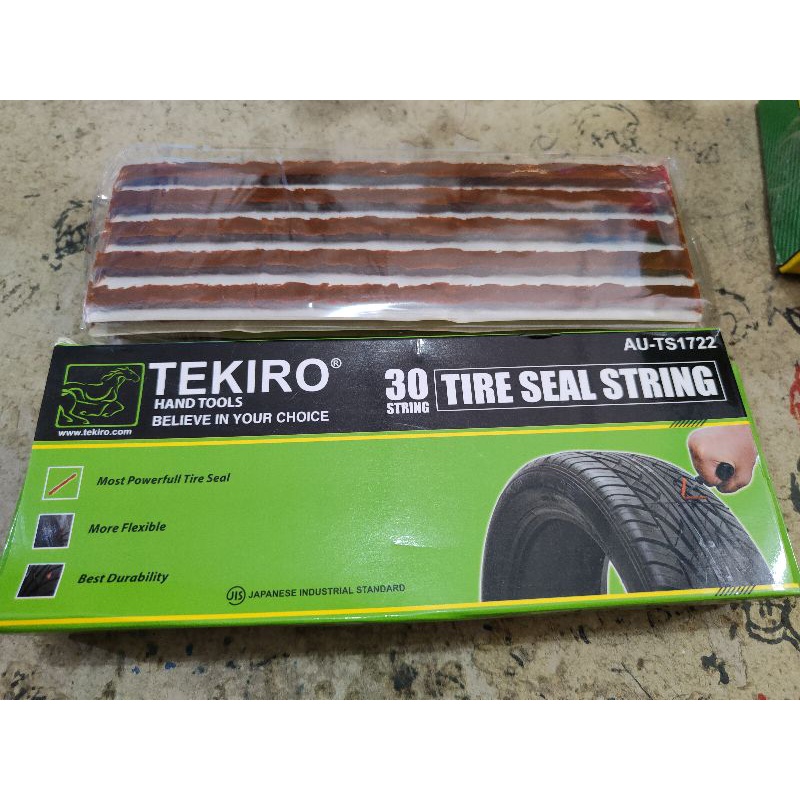 TEKIRO Karet tambal Ban Tubles Refill Tempel Ban cacing tempel ban