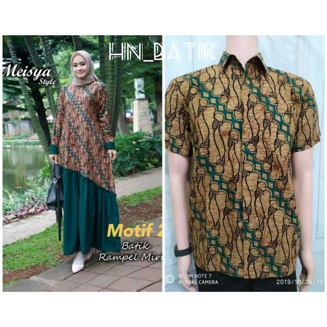 Batik Pekalongan - Couple Gamis