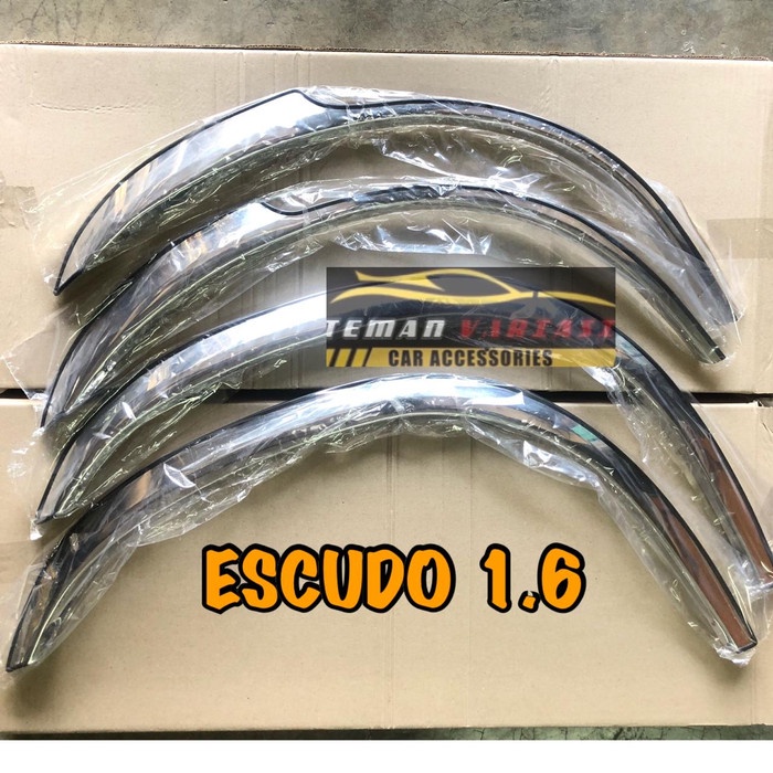 List Lis Atas Ban Fender Trim Over Fender Trim Mobil Escudo 1.6 Crome