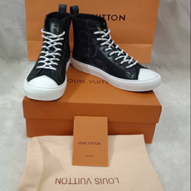 SEPATU LV MIRROR BOOTS SNEAKER PRIA BOOTS