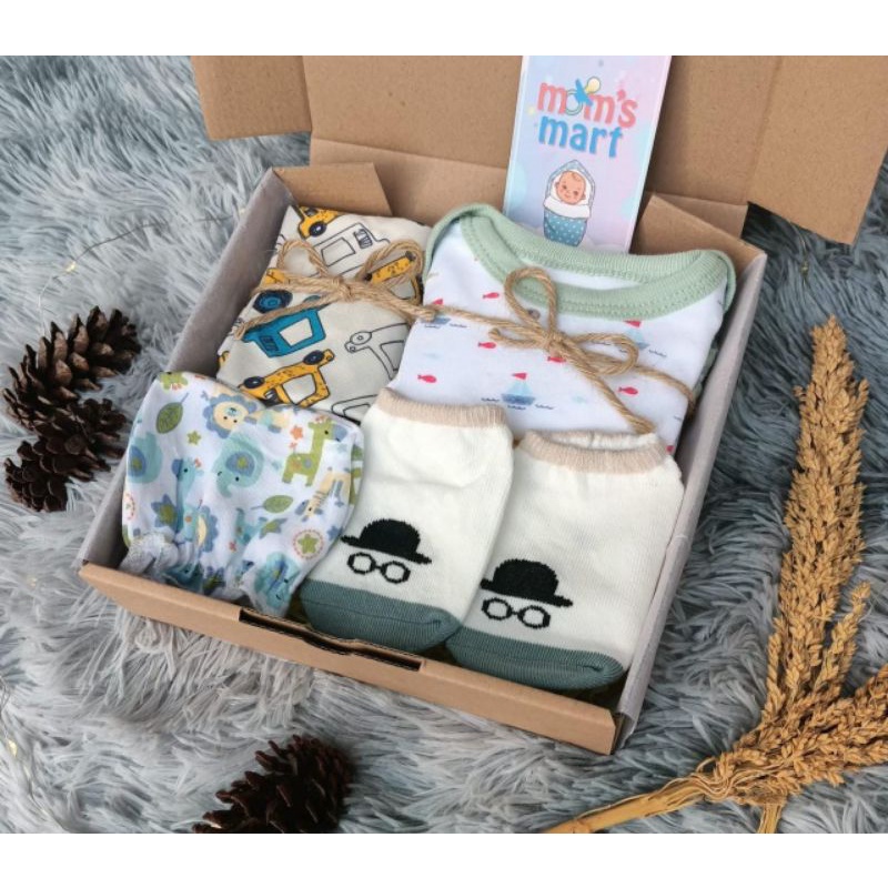 HAMPERS BAYI HADIAH KADO LAHIRAN BABY GIFT SET BOY & GIRL-Paket49900
