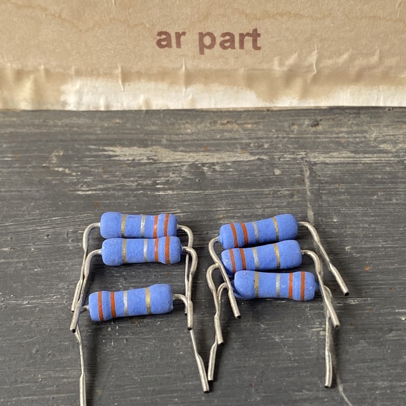 resistor 0.33ohm 2watt biru original japan bodi kecil ready